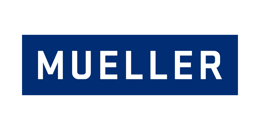 Visit Mueller Website Mueller Logo