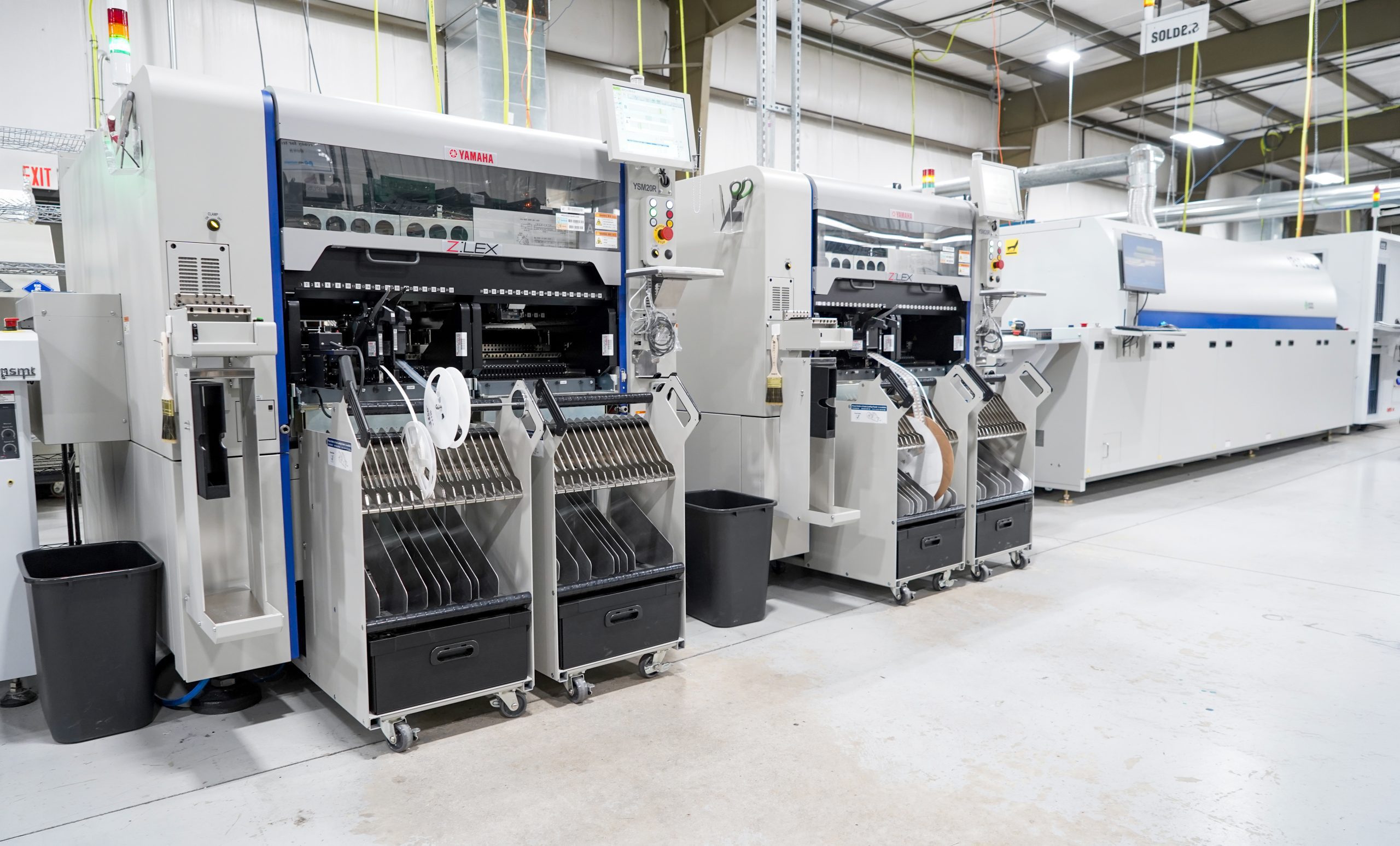 New Line 2026 Surface Mount Technology being Assembled onto PCB Board